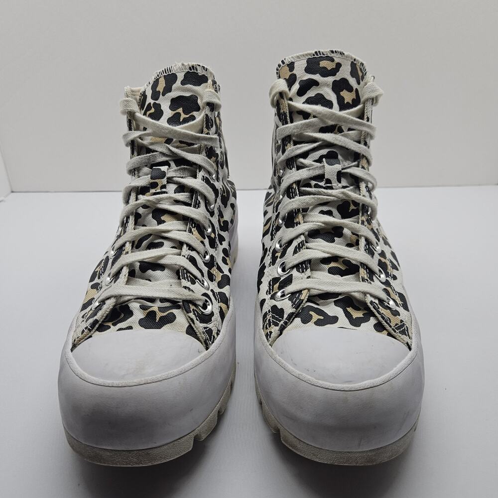 Converse Chuck Taylor All Star Shoes Womens Size 10 Leopard Lugged 571250C - Picture 2 of 8
